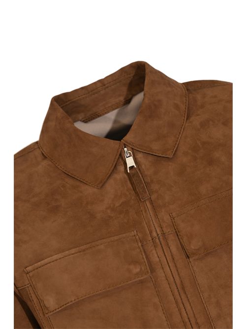 Giubbino Terragon in suede LEATHER AUTHORITY | TARRAGON126